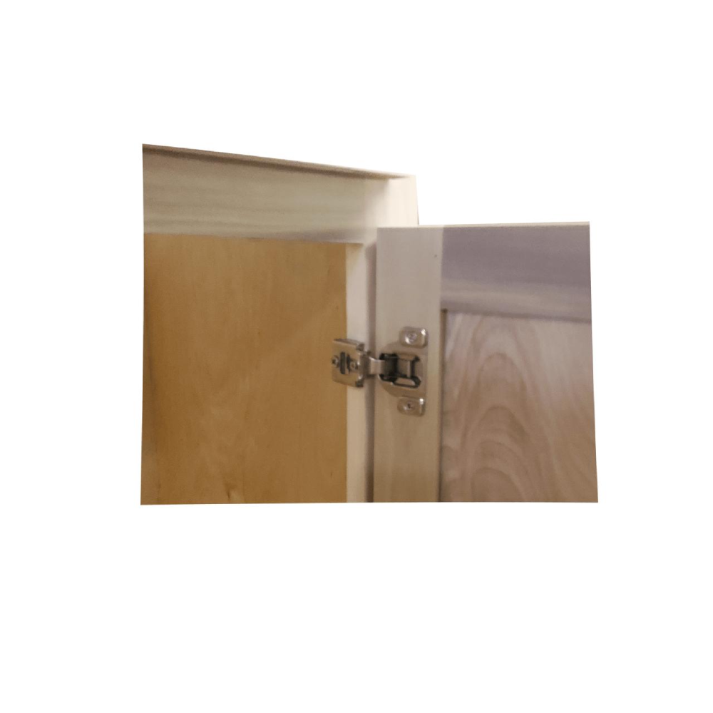 27 in. Sink Base Bathroom Vanity Cabinet in Unfinished Poplar | Shaker Style